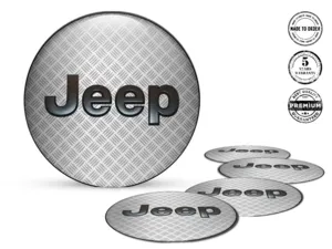 Jeep Design Emblema Cupola Loghi Ruota Resina
